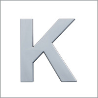 "K" Буква декоративная из полиуретана Art Decor