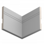 Плинтус напольный из ЛДФ Ultrawood арт. Base 5901 (2000 x 150 x 15 мм.)