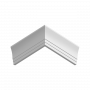 Карниз из ЛДФ Ultrawood арт. CR 0026 i (2000 х 87 х 18) - Плинтус потолочный