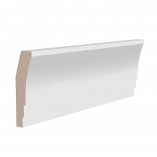 Карниз из ЛДФ Ultrawood арт. CR 0026 i (2000 х 87 х 18) - Плинтус потолочный
