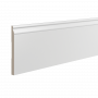 Плинтус напольный из массива дерева Ultrawood арт. Base 0007 W (2440 x 183 x 14 мм.)