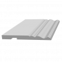Плинтус напольный из массива дерева Ultrawood арт. Base 5074 W (2440 x 184 x 15 мм.)