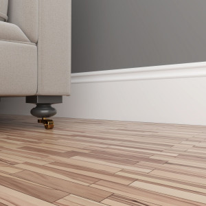 Плинтус напольный из ЛДФ Ultrawood арт. Base 0005 (2000 x 219 x 15 мм.)