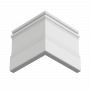 Плинтус напольный из ЛДФ Ultrawood  Base 0002 (2440 x 133 x 14 мм.)