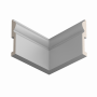 Плинтус напольный из ЛДФ Ultrawood арт. Base 0018 (2000 x 98 x 16 мм.)
