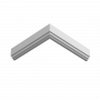 Молдинг из ЛДФ Ultrawood  U 0007 (2440 х 38 х 14)