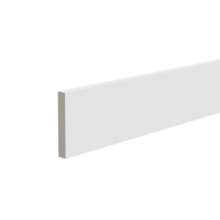 Профиль из ЛДФ белый Ultrawood арт. BO 8012 p (2000 х 80 х 12 мм)