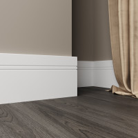 Плинтус напольный из ЛДФ Ultrawood  Base 5901 (2440 x 150 x 15 мм.)