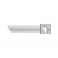 CR 3025 (2,00 м) (U) Молдинг с гладким профилем из полиуретана Fabello Decor - Декоративный молдинг