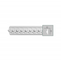 CR 638 (2,00 м) (U) Молдинг с орнаментом из полиуретана Fabello Decor - Декоративный молдинг