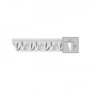 CR 685 (2,00 м) (U) Молдинг с орнаментом из полиуретана Fabello Decor - Декоративный молдинг