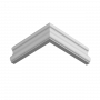 Молдинг из ЛДФ Ultrawood арт. U 0009 i (2000 х 55 х 15 мм)