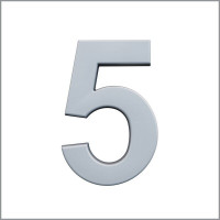 "5" Цифра декоративная из полиуретана Art Decor
