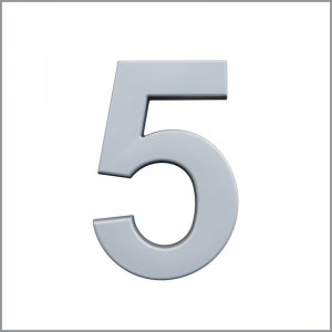 "5" Цифра декоративная из полиуретана Art Decor