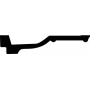 Карниз из полиуретана 1.50.270 Европласт - Плинтус потолочный