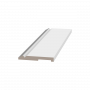 Плинтус напольный из массива дерева Ultrawood арт. Base 5501 W (2440 x 100 x 12 мм.)