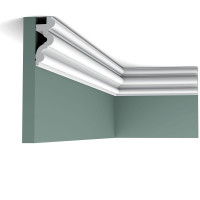 C324 Карниз Orac Decor из полиуретана - Плинтус потолочный