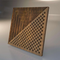 Резная 3D панель Strategy