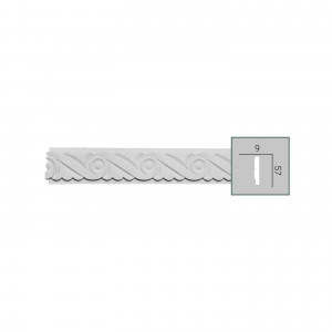 Молдинг из полиуретана с орнаментом CR 683 Fabello Decor - Декоративный молдинг