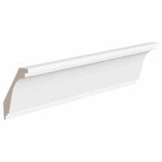 Карниз из ЛДФ Ultrawood арт. CR 2335 i (2000 х 114 х 75 мм) - Плинтус потолочный