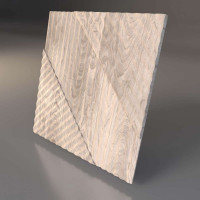 Деревянная 3D панель Mainland