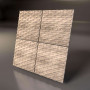 Деревянная 3D панель Grid