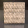 Деревянная 3D панель Grid