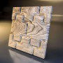 Деревянная 3D панель Brick