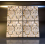 Деревянная 3D панель Brick