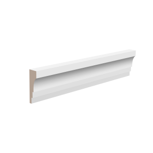 Карниз из ЛДФ Ultrawood арт. CR 0027 (2000 х 50 х 15) - Плинтус потолочный
