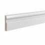 Плинтус напольный из ЛДФ Ultrawood  Base 0010 (2440 x 127 x 25 мм.)