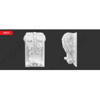 Кронштейн из гипса Artpole SKN10 - Декоративная гипсовая лепнина