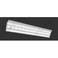 Потолочный карниз из гипса Artpole SK15  - Декоративная гипсовая лепнина