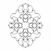Розетка RODECOR 87516cn потолочная из полимерного гипса - Готовое решение Rodecor из элементов