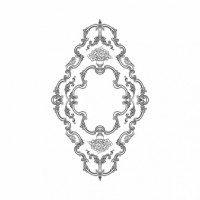 Розетка RODECOR 87111br потолочная из полимерного гипса - Готовое решение Rodecor из элементов