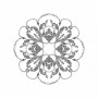 Розетка RODECOR 87108br потолочная из полимерного гипса - Готовое решение Rodecor из элементов