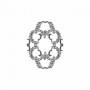Розетка RODECOR 87021rc потолочная из полимерного гипса - Готовое решение Rodecor из элементов