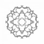 Розетка RODECOR 87016rc потолочная из полимерного гипса - Готовое решение Rodecor из элементов