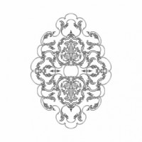 Розетка RODECOR 87110br потолочная из полимерного гипса - Готовое решение Rodecor из элементов
