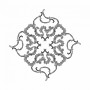 Розетка RODECOR 87003rc потолочная из полимерного гипса - Готовое решение Rodecor из элементов
