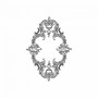 Розетка RODECOR 87022rc потолочная из полимерного гипса - Готовое решение Rodecor из элементов