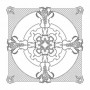 Розетка RODECOR 87005rc потолочная из полимерного гипса - Готовое решение Rodecor из элементов