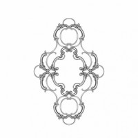 Розетка RODECOR 87101br потолочная из полимерного гипса - Готовое решение Rodecor из элементов