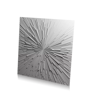 3D декоративное стеновое гипсовое панно Artpole - CRYSTAL