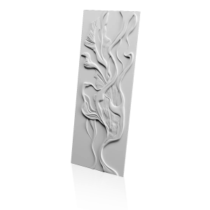 3D декоративное стеновое гипсовое панно Artpole - ECHO