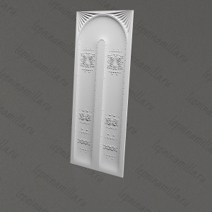 3D декоративное стеновое гипсовое панно Artpole - ETNICA