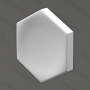 Декоративные стеновые гипсовые 3D панели Artpole Elementary - HEKSA-big button