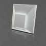 3D декоративные стеновые гипсовые панели Artpole -  MALEVICH LED (холодный свет)
