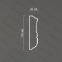 Гипсовый фриз Artpole S4F1