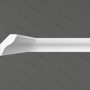 Потолочный гипсовый карниз гладкий Artpole SKT378